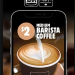 $2 Medium Coffee @ Hungry Jack's via App (Pick up Only)