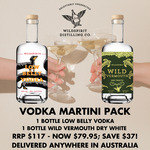 Vodka Martini Pack (Vodka 700ml & Vermouth 700ml) $79.95 (RRP $117) Delivered @ Wildspirit Distilling Co
