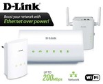 COTD: D-Link PowerLine Ethernet over Power: $139.90+Shipping - Adapter + Switch + Wi-Fi Extender