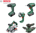 Bosch 5-Piece 18V Power Tool Kit (2.5Ah + 1.5Ah battery + Charger) $185.60 (was $232) + Delivery ($0 with OnePass) @ Catch