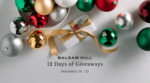 Win Christmas Prizes for 12 Days from Balsam Hill Australia