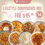 [NSW, QLD, VIC] 14 Pre-Made Fresh Meals $95.99 + $15 Delivery ($0 with $99 Order) @ Cooked Up