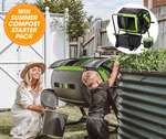 Win 1 of 4 245LT MAZE Compost Tumbler – Mega Bundle + Online Composting Voucher Each Prize Pack Valued at $500 from Maze