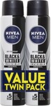 Nivea Men Invisible for Black & White Anti-Perspirant 2 Pack $5.50 + Delivery ($0 C&C/ in-Store) @ BIG W