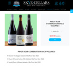 Pinot Noir Pack $159/Dozen Delivered (Excludes TAS) @ Skye Cellars
