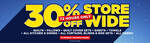 30% off Storewide (Exclusions Apply) @ Spotlight