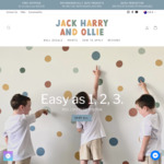 $15 off All Orders with No Minimum Spend + $8 Shipping ($0 with $150 Order) @ Jack Harry and Ollie
