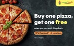 [NSW] Manoosh Pizza: Buy One Pizza Get One Pizza Free (Selected Stores) @ ShopBack via ShopBack Pay