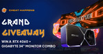 Win a RTX 4060 + Gigabyte 34" Gaming Monitor from Cheat Happens