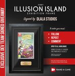 Win a Signed a Copy of Disney Illusion Island from Frame-A-Game