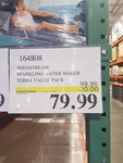 SodaStream Sparkling Water Maker Terra Value Pack - $79.99 ($20 off) @ Costco (Membership Required)