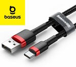 Baseus "USB A to USB C" or "USB C to USB C" 2m Charging and Data Sync Cable, 2 for $13.5 ($6.75 Ea) Delivered @ Pocket Shop eBay