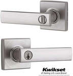 Set of 4 Kwikset Vedani Keyed Entry Entrance Lever Door Handle Set Featuring Smart Key $49.95 Delivered @ South East Clearance