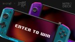 Win a Nitro Deck: Glacier Blue - Limited Edition or Nitro Deck: Atomic Purple - Limited Edition from CRKD