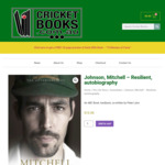 Mitchell Johnson Autobiography Resilient $15 + $17.33 Shipping @ Cricketbooks.com.au