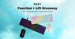 Win 1 of 3 NZXT Function 2 Keyboard and Lift 2 Mouse Prize Packs from NZXT