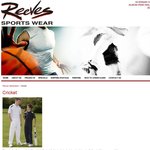 20% off Cricket Pants at Reeves Sportswear (Original Price: $26, Now $20.80)