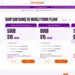 amaysim $30 50GB Prepaid SIM Plan (28-Day Expiry) for $12 @ 7-Eleven via App