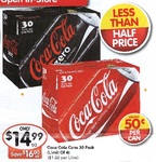 Ritchies IGA Nth Ringwood (VIC) Only - Coca Cola Cans 30 Pk $14.99 = $0.50 per can
