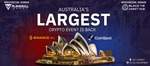 Free Tickets to Cryptocon Sydney 2024 23rd -24th November (Save $79/ $99) @ Binance