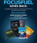 Win a Custom PC or 1 of 5 FocusFuel Merch Bundles from FocusFuel