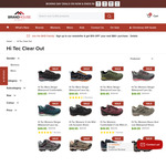 Hi Tec Men's & Women's Selected Hiking & Casual Shoes $39.95 + Shipping @ Brand House Direct