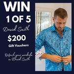 Win 1 of 5 $200 Gift Vouchers from David Smith Australia