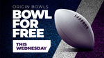 1 Free Game @ Kingpin Bowling (7 Venues: Wednesday 18/6, 7pm-10pm)