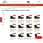 Hush Puppies Selected Mens & Womens Leather Boots $49.95 + Shipping @ Brand House Direct