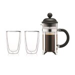 Bodum Gift Set: 2 Pilatus 350ml Glasses & Caffetiera Plunger $20.30 + Delivery ($0 C&C / in-Store / $100 Spend) @ David Jones