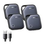 UGREEN FineTrack Rechargeable Smart Tracker Tag 4 Pack: Android $52.79 (Expired), iOS $55.99 Delivered @ UGREEN via Amazon AU