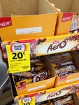 Coles Nestle Aero Bars 40gram for 20cents