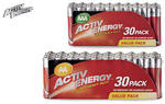  ALDI,  AAA or AA Super Heavy Duty Battery 30pk for  $4.99  - start sat, 6 April