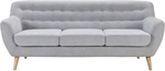 Freedom Cecil 3 Seat Sofa in Light Grey $499 (Half Price!)