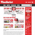 $20 off WineMarket Order over $60 (4 Hours Only)