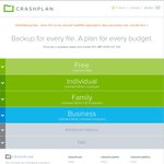 Crashplan - 20% off All Unlimited Cloud Backup (from $55.45 for 1yr)