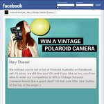 Win a Vintage Polaroid 780 Camera with Film