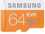 Samsung 64GB EVO Micro SDXC with Adapter Upto 48MB/s Class 10, ~ AUD$39 ($45 to Perth) @ Amazon