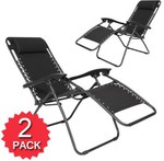 Set of 2 - Zero Gravity Lounge Chairs: $99 (Was $129) +Postage @ MilanDirect