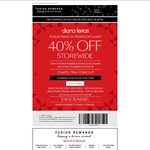 40% off at Diana Ferrari (Fusion Family & Friends Exclusive)