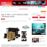Win 1 of 10 Vittoria Coffee Christmas Packs from Body+Soul