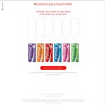 Instant Win Various Prizes with Coke "Colour Your Summer" (Requires Smartphone)