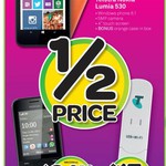 Half Price Telstra Prepaid at Woolworths - Lumia 530 $39.50, Nokia 208 $24.50