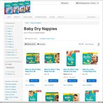 20% off Pampers Baby Dry Nappies - Twin Packs and Carry Packs Only