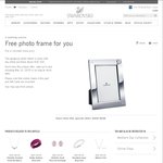 Free Swarovski Picture Frame after Spending at Least $220 on Online Swarovski Store
