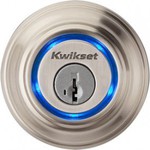 Dick Smith - Kwikset Kevo Single Cylinder Bluetooth Enabled Deadbolt in Satin Nickel $194.13 C&C