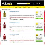 Sodastream Syrup Flavours at Dick Smith $2.15 C&C or + Shipping