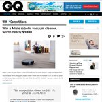 Win a Miele Scout RX1 Robotic Vacuum Cleaner from GQ
