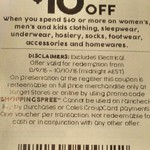 $10 off Clothing & Homewares ($60 Min Spend) @ Target
