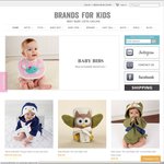 Brands for Kids Flash Sale - 25% off Sitewide - 3 Days Only